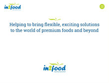 Tablet Screenshot of in2food.co.za